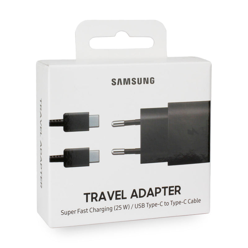 Samsung 25 Watt Schnellladegerät Schwarz USB Typ C auf USB Typ C | Samsung Zubehör