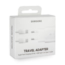 Samsung 25 Watt Schnellladegerät Weiß USB Typ C auf USB Typ C | Samsung Zubehör