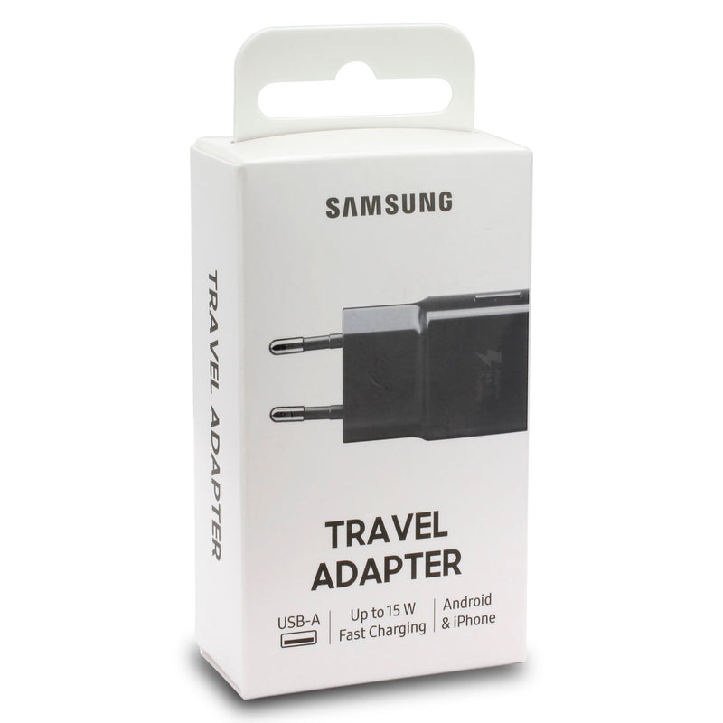 Samsung 15 Watt Schwarz Reiseladegerät Adapter Adaptive Fast Charging | Samsung Zubehör